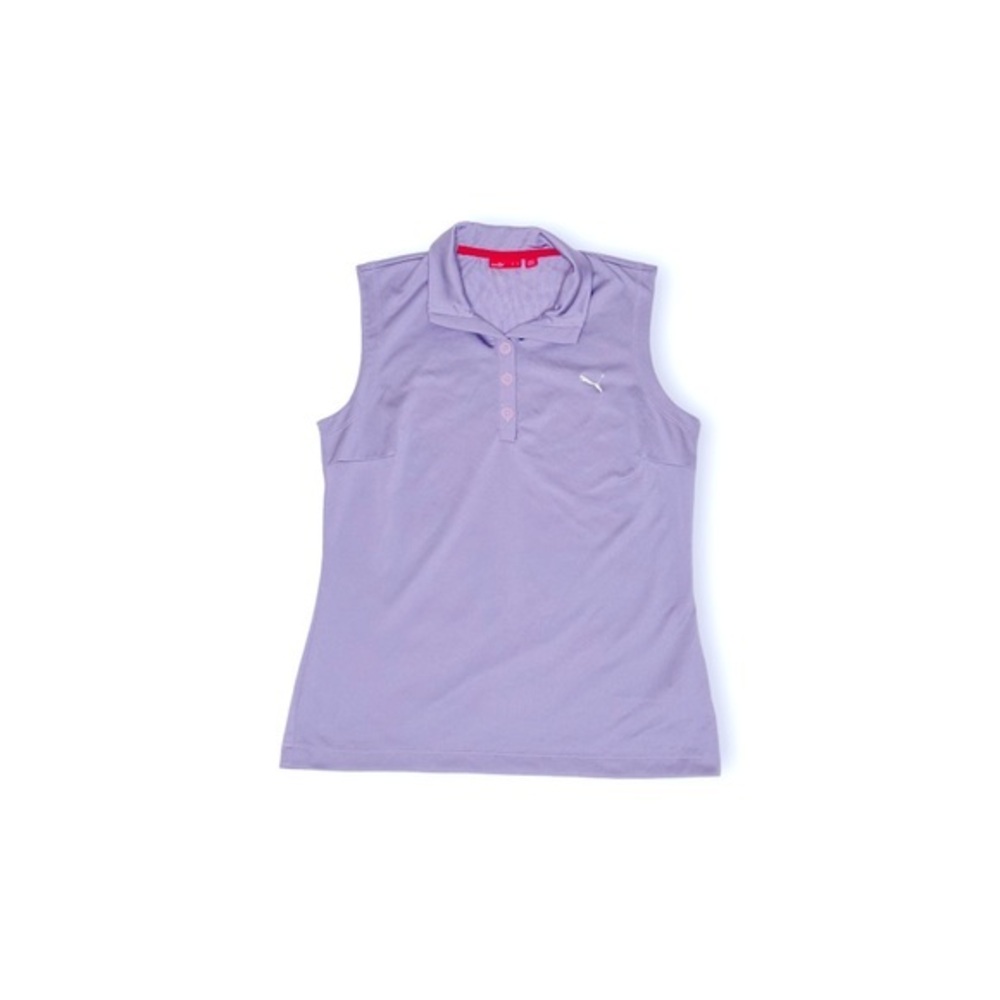 EUC Puma sleeveless collared athletic shirt